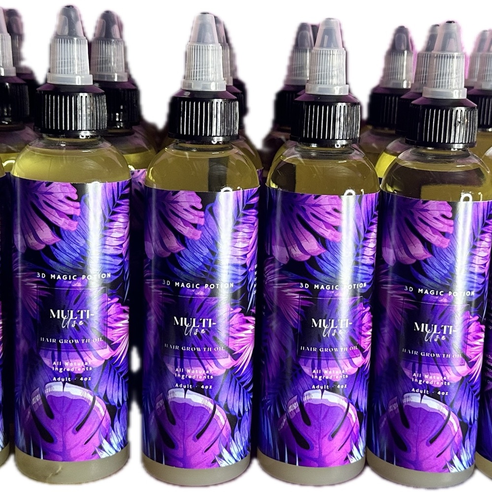 ALL NATURAL PLANT BASED HAND MADE HAIR OIL
